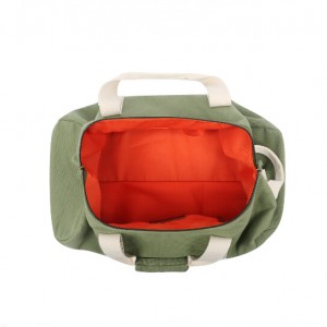 Classic cylinder gym bag duffle-grey