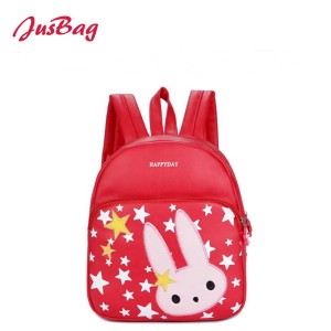 Children backpack-PU leather-rabbit