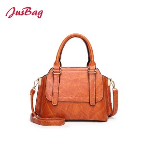 Lady handbag vintage pu leather-multi color