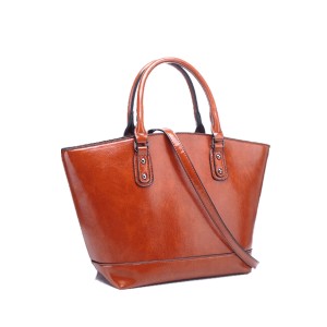 New lady vintage tote bag-brown