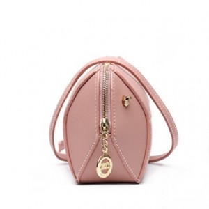 Candy color medium crossbody bag-pink