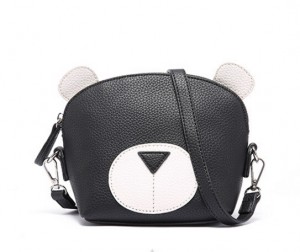 Cartoon shoulder bag-PU leather-multicolor