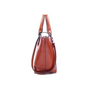 New lady vintage tote bag-brown