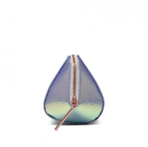 New laser pu leather cosmetic pouch