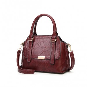 Lady handbag vintage pu leather-multi color