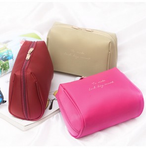 Waterproof printed make up bag-multi color