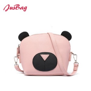 Cartoon shoulder bag-PU leather-multicolor