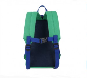 Children backpack-polyester-color splicing