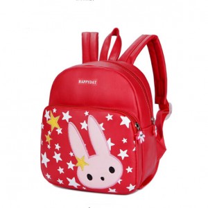 Children backpack-PU leather-rabbit